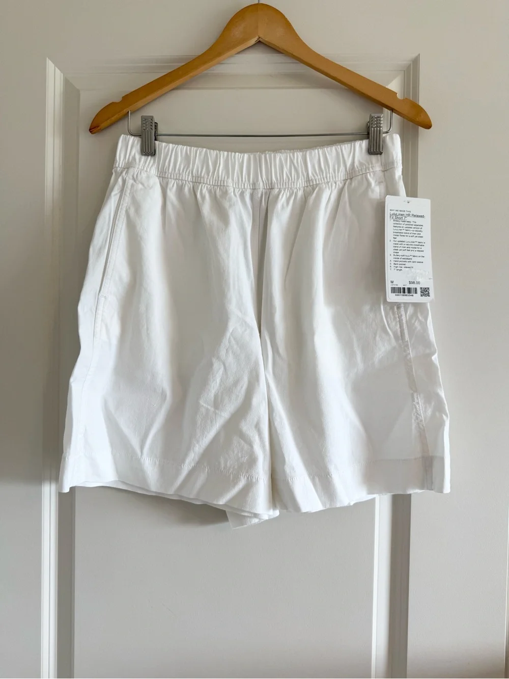 Lululemon LuluLinen High-Rise Relaxed-Fit Short 7